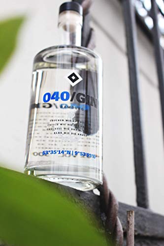 040 Gin mit hochwertigem Siebdruck | 500ml Einzelflasche | 40% vol | fruchtig frischer Gin des Hamburger SV | Geschenkidee für echte HSV Fans – Bild 4