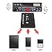 INSTEN Universal Car Audio Cassette Adapter Compatible with Samsung Galaxy S10/S10 Plus/S10e/S9/S9+ S9 Plus/S8/S8+ S8 Plus, Black