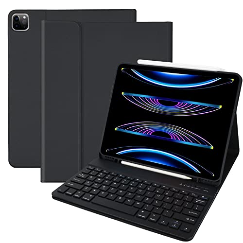 Keyboard Case for iPad Pro 12.9 2022 6th Generation / 2021 5th Gen / 2020 4th Gen / 2018 3rd Gen