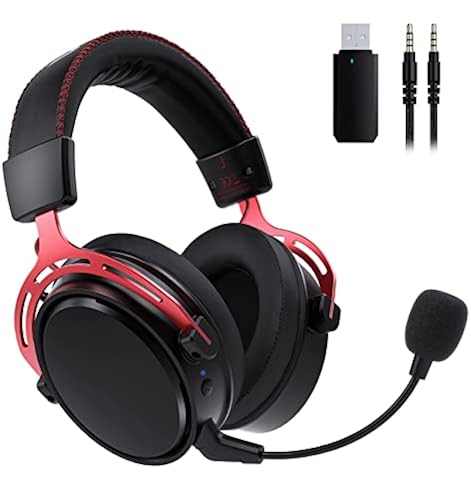 Fresnwel Wireless Gaming Headset with Microphone for PC PS4