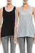 EttelLut - Women's Loose Fit Flowy Tank Tops - Ideal for Workout, Yoga, Running, Working Out at The Gym and Lounging Around