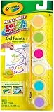Crayola Color Wonder Gel Tropical Paint Palette Refill 6 paint colors
