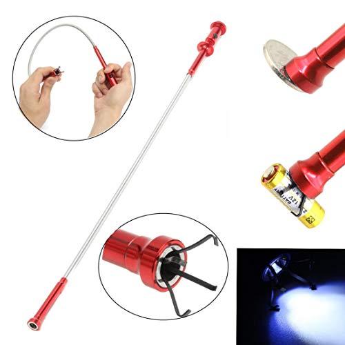 image for UTSAUTO Pick-Up Tool Set 3 Pcs Magnetic Pick-Up Grabber Tool with LED 