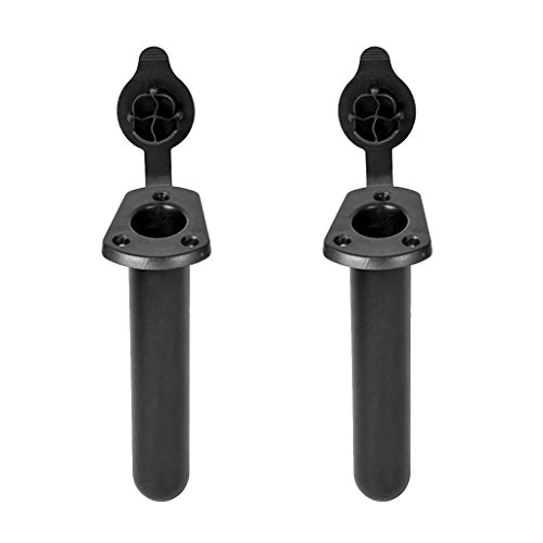 Yundxi 2 Stück/Set Angelrutenhalter Bootsrutenhalter mit Deckel für Kajak Kanu Boot Fischerboot Rutenhalter - Boat… – Bild 6