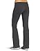 Spalding Womens Bootleg Yoga Pants, Heather Grey, Large US