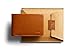 Bellroy Low Wallet (Thin Leather Bifold Wallet, Low Profile, Holds 4-12 Cards, Flat Note Storage, Hidden Pocket For Extra Business Cards) - Caramel