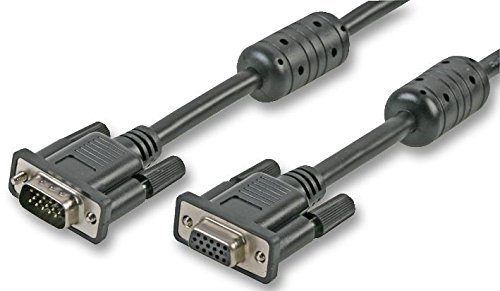 Pro Signal SVGA CDEX-715K (D Sub) HD15 Male to Male Monitor Lead, (15m) Black