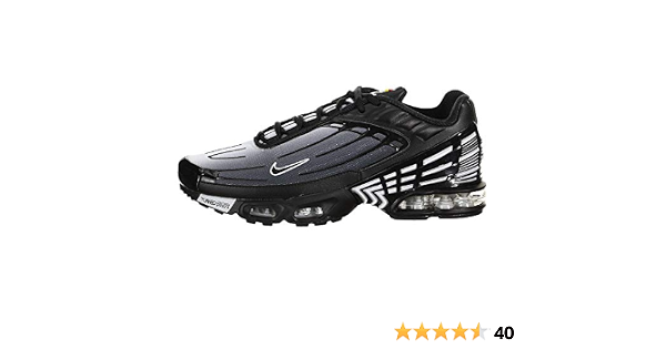 Nike Air MAX Plus TN III Noir - 45 : Amazon.es: Zapatos y complementos