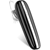 HAVIT Bluetooth Headset V4.1 Wireless Headphone with Mic, Hands-free, 230mAh Large Battery Capacity, 13 Hours Music Play/Talk Time, for iPhone and Smartphones (I11)