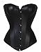 Alivila.Y Fashion Womens Sexy Steampunk Gothic Faux Leather Boned Corset Bustier