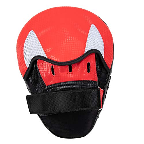 image for Juvale Boxing Punching Mitts - 1-Pair Punching Pads, Shock Absorbent H