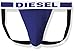 Diesel Men's Standard Jocky Fresh Jockstrap, Bright Blue, XXL