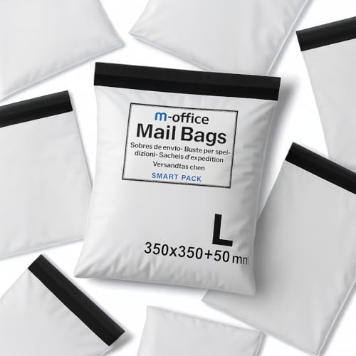 Bolsa Envío 200 uds L (300×400+50 mm) – Sobres envíos | Bolsas Ropa vinted | Embalaje Paquetes Shipping Bags | Envíos Online