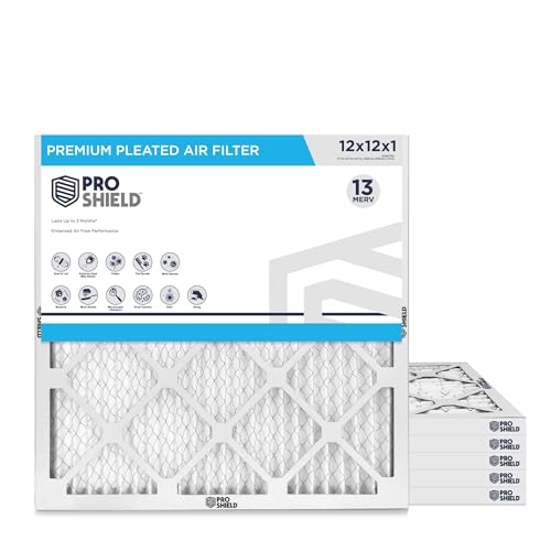 12x12x1 MERV 13 Pleated Filter 6 Pack