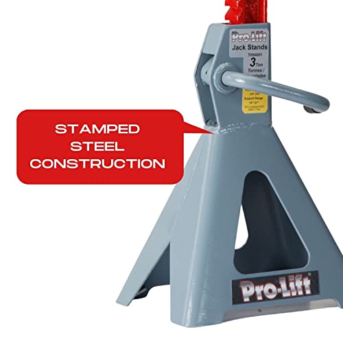 ProLifT T9635 Grey High Lift Jack Stand 3.5 Ton Capacity Pricepulse