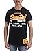 Superdry - Mens Shirt Shop Fade T-Shirt, Size: Large, Color: Black
