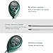 Besmon Soil Moisture Sensor Meter,Soil Test Kit Plant Moisture Meter 3-in-1 Soil pH Tester for Plant Care,Gardening, Farming, No Batteries Required