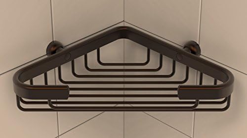 Promessa Shallow Corner Soap Basket (Oil Rubbed Bronze)