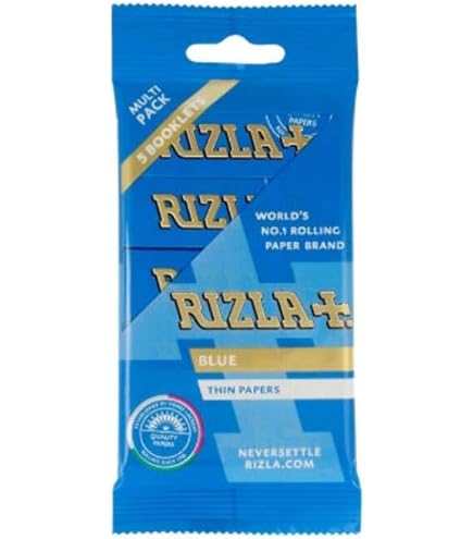 Paquet De 25 Carnets Rizla+ Green – Feuilles à Rouler Standard (lot X25) NEUF