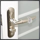 Ziranee Door Handle Bumpers 6 PCS PVC Transparent Wall Protectors view 4