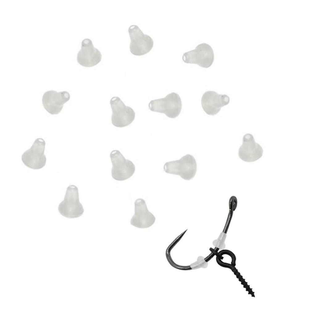 Bait Stop, Hook Beads Stops for Bait Screws Pop Up Rig Carp Fishing (Pack of 30)