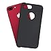 iPhone 7 Plus Case, Black Durable Shock Absorbing Rubber Cover with Excellent Grip fits 5.5 inch iPhone - Tough & Protective and Light & Slim | totallee The Doberman (Black)