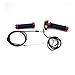 TC-Motor Gas Motorized Bicycle Push Bike Throttle Cable + Red Handle Grips + Kill Stop Switch For 2 Stroke 49cc 50cc 60cc 66cc 80cc Engine
