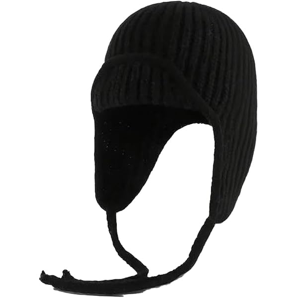 jweemax Winter Knit Ear Flap Beanie Hat for Women Men Knitted