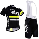 HnjPama Pro Team Men Women Cycling Jersey Bamboo Fiber Cycling Jersey Quick Dry Jersey