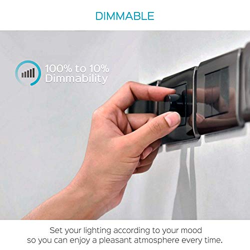 LEOOLS E12 Candelabra LED Bulbs Dimmable 60W Equivalent LED Chandelier Light Bulbs 6W Daylight White 4000K 700LM CA11 Vintage LED Filament Candle Bulb with Decorative Candle Base 6 Packs