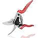 gonicc Professional Sharp Bypass Pruning Shears (GPPS-1007), for Smaller Hands, Sap Groove Design.