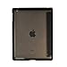 Afranker Ipad 2 / 3 / 4 Slim-Fit Folio Smart Four Fold Case Cover with Back Case With Afranker Cleaning Cloth Black