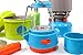 Little Explorers Kids Camping Gear Survival Kit Toy Tools Indoor Outdoor Nature Pretend Play Set (20 Pieces)