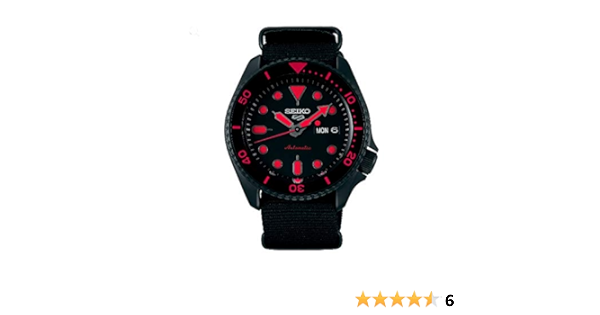 Amazon.com: Seiko 5 Sports SRPD83K1 Man Watch Steel Red Automatic :  Clothing, Shoes \u0026 Jewelry