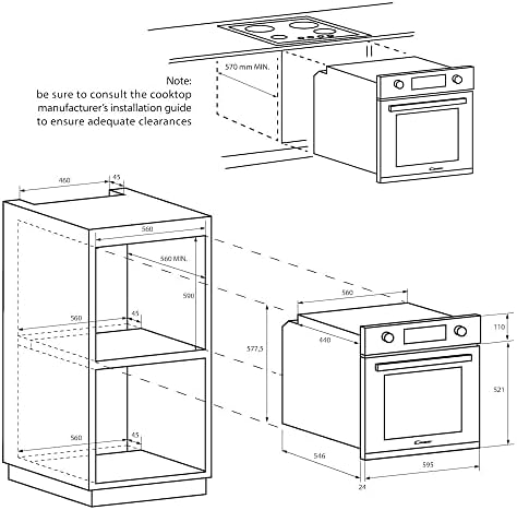 Idea FIDCP N615 L, Horno Multifunción, 65L, 1 Bandeja y 1 Rejilla, Ventilador Radial, Limpieza Aquactiva, Convección + Ventilador, 8 Funciones, Mandos Push&Pull, Puerta Doble Cristal, Negro