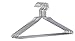 2 Pack of Organize It All 1363 Chrome Hangers (16 Hangers Total)