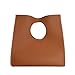 HOXIS Vintage Minimalist Style Soft Pu Leather Handbag Clutch Small Tote