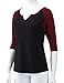 Regna X Womens 3 4 Sleeve Raglan Baseball Casual T-Shirts (S-3X, Plus Sizes)