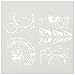 Crafters Workshop CRAFTERS WORKSHOP Template, 6 by 6-Inch, Specimens