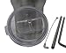Stainless Steel Tumbler Set - Includes 2 Stainless Steel Straws, Lid and Cleaning Brush