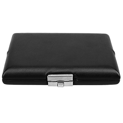 Black Wooden PU Leather Bassoon Reed Case Box Protector for 5pcs Basson Reeds - Thumbnail 5