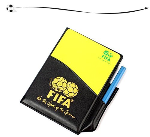 Binglinghua Sport Football Soccer Referee Wallet Notebook with Red Card and Yellow Card - Thumbnail 5