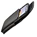 Turtleback Belt Case Made for Samsung Galaxy S5 Fits w/OB Defender or Bulky Cases, Black Vertical Holster Leather Pouch with Heavy Duty Rotating Ratcheting Belt Clip