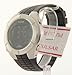 Pulsar Men's PR2003 Digital Chronograph Silver-Tone Black Resin Strap Watch