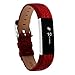 Adepoy Fitbit Alta Bands and Alta HR Bands, Leather Replacement Wrist Bands for Fitbit Alta HR and Fitbit Alta Red