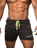 Men's Fitted Shorts Bodybuilding Workout Gym