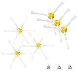 I-Clean Side Brush 6-armed & Side Brush 3-armed for iRobot Roomba 500 600 700 Series 550 560 630 650 760 770 780 Vacuum Cleaner Accessories Parts (6)