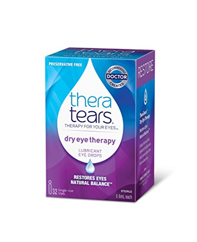 TheraTears Dry Eye Therapy- Lubricant Eye Drops- Preservative Free- 32 CT