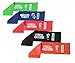 Resistance Bands -12x3 Yoga Fitness Bands - Progressive Loop Band Weights - Best Rehab - Weight Loss - Pilates - Crossfit - P90X - Endurance Training - Stretching - 5-Pack- NORISK Satisfaction