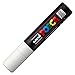 Posca PX364166000 Acrylic Paint Marker, Extra Broad, White